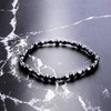 Yocoyee 2pcs Anklet Hematite Relieve Joint Pain Healing Therapy Healthy
