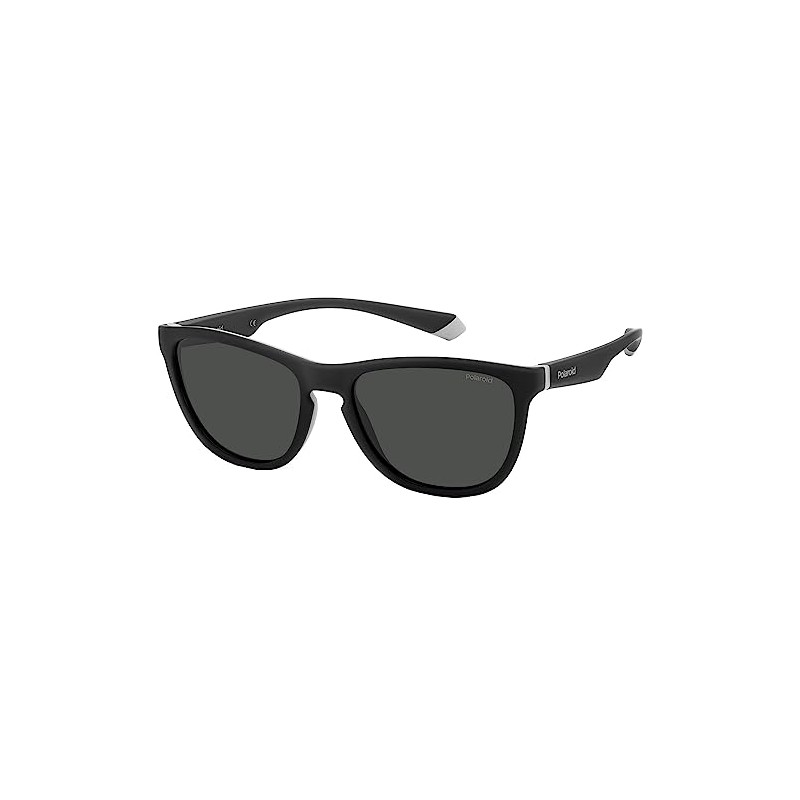 Polaroid Gafas de sol unisex, 08a/M9 Black Grey, 56