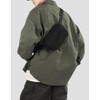 Small Crossbody Bag for Women Men, Fanny Pack Sling Bag