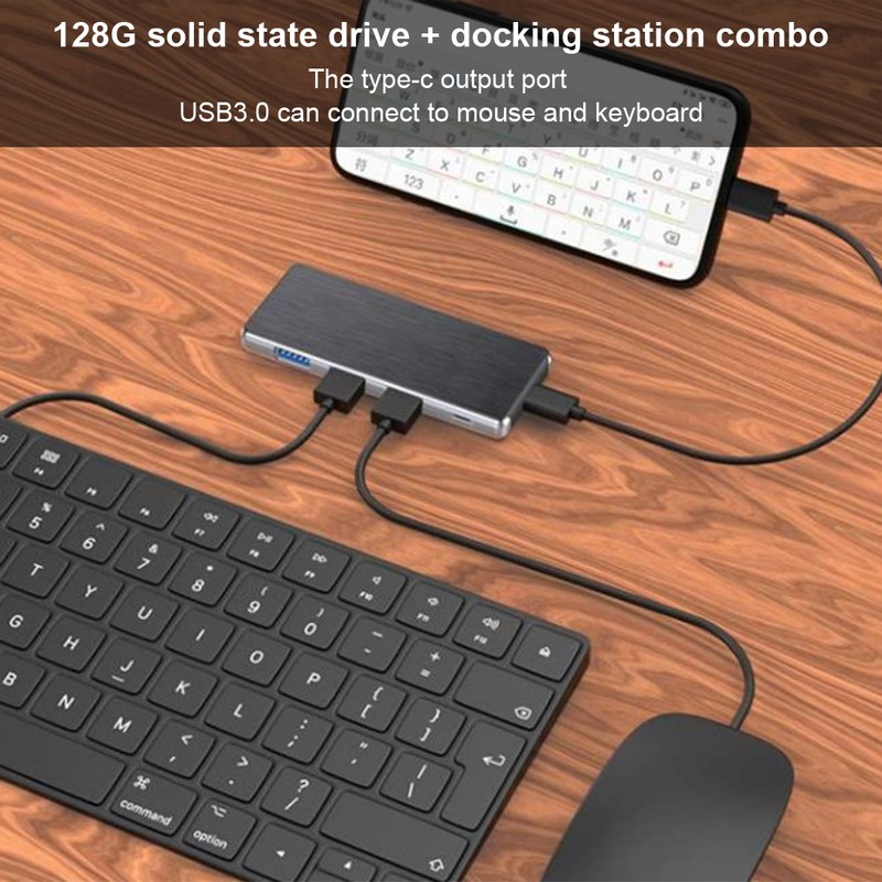 Solid State Hard Disk Mobile TypeC External SSD with Docking