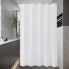 EurCross White Narrow Shower Curtain 150 x 200 cm Textile