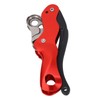 Aluminum Magnalium Alloy Self‑Braking Stop Descender for 10‑12mm Rope Climbing