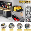 Brukid 2x3ft Adjustable Rail Wall Garage Storage Shelf, Tool Room,
