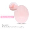 3PCS Silicone Exfoliating Lip Brush 2 in 1 Double-Sided Soft