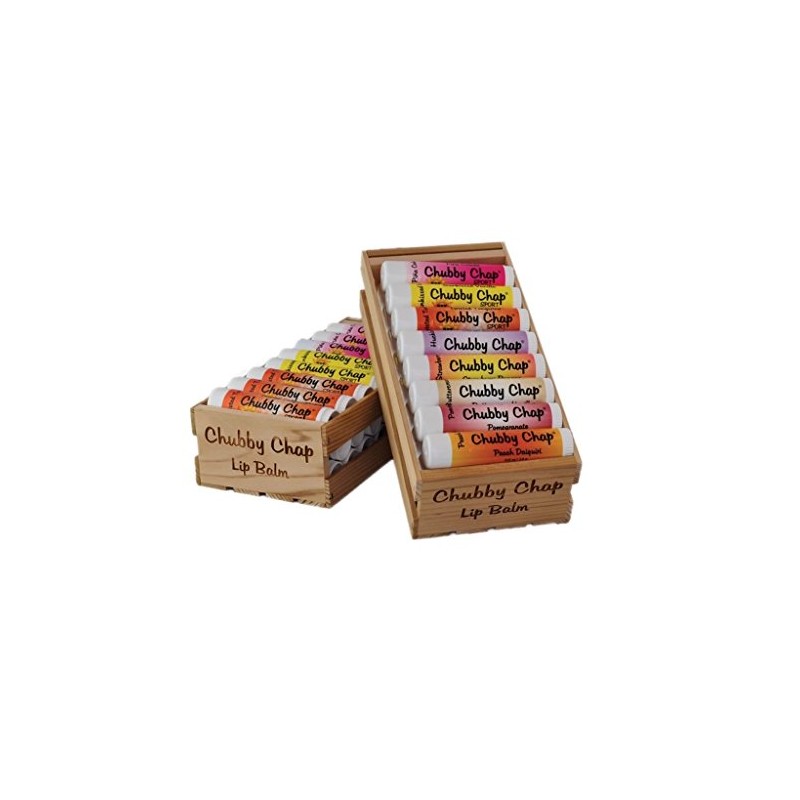 Chubby Chapstick - Bálsamo labial natural grande Jumbo de 0.5
