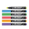 Hi-Text 7000 Fluoclip Chisel Tip Highlighter Pens (Pack of 12)