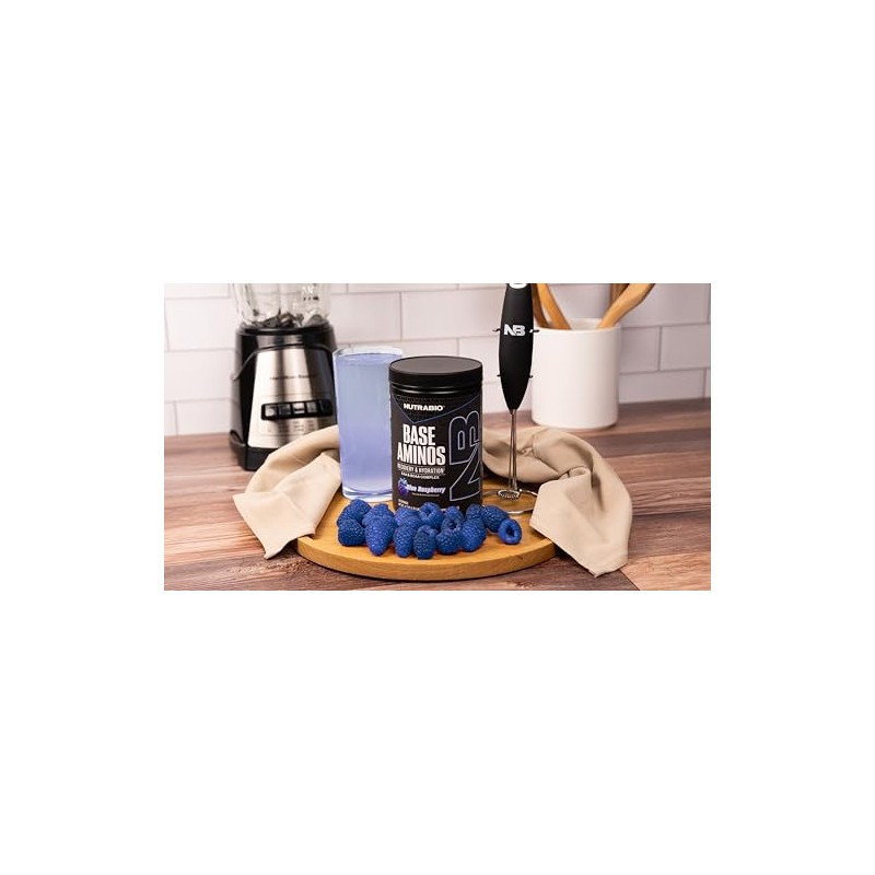 NutraBio EAA Pure - 30 Servings Blue Raspberry