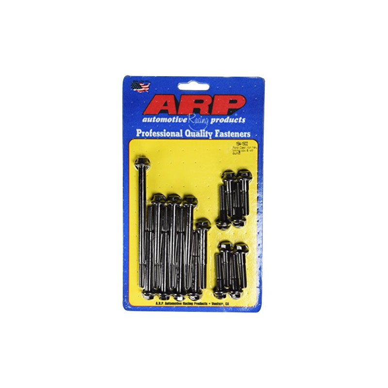 ARP 1541502 Black Oxide Hex Timing Cover and Water Pump