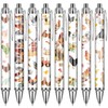 VorkiVecKi Rooster Chickens Ballpoint Pens - Office 24 PCS Supplies