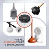 Dealsgogo Plunger Tray - Plunger Mat Air Drying Mat for