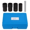 5pcs Lug Nut Extractor Tool 1/2in Drive Metric 17 19