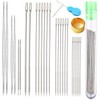 Y-Axis 26 Pcs Assorted Beading Needles Including 6 Pcs Big