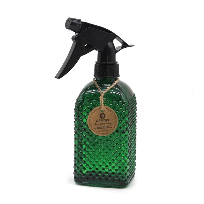 OFFIDIX Fine Mist Plant Mister,Handheld Pressure Glass Spray Bottles,Watering Can