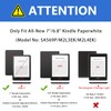 MMK Hülle für 7"/6,8" Kindle Paperwhite (12th/11th Generation-2024/2021), PU Leder