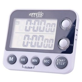 NEW APPETITO 100 HOUR DIGITAL TIMER Alarm Cooking Sport Kitchen Magnet LCD