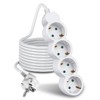 ExtraStar Power Strip 5-Way Multiple Socket Cable 1.5 m, Child