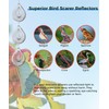 Highly Reflective 3D Bird Scare Discs -Water Droplets Wind Spinners