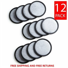 GoldTone 12 Mr. Coffee Replacement Charcoal Water Filter Disks for ALL Mr Coffee Machines