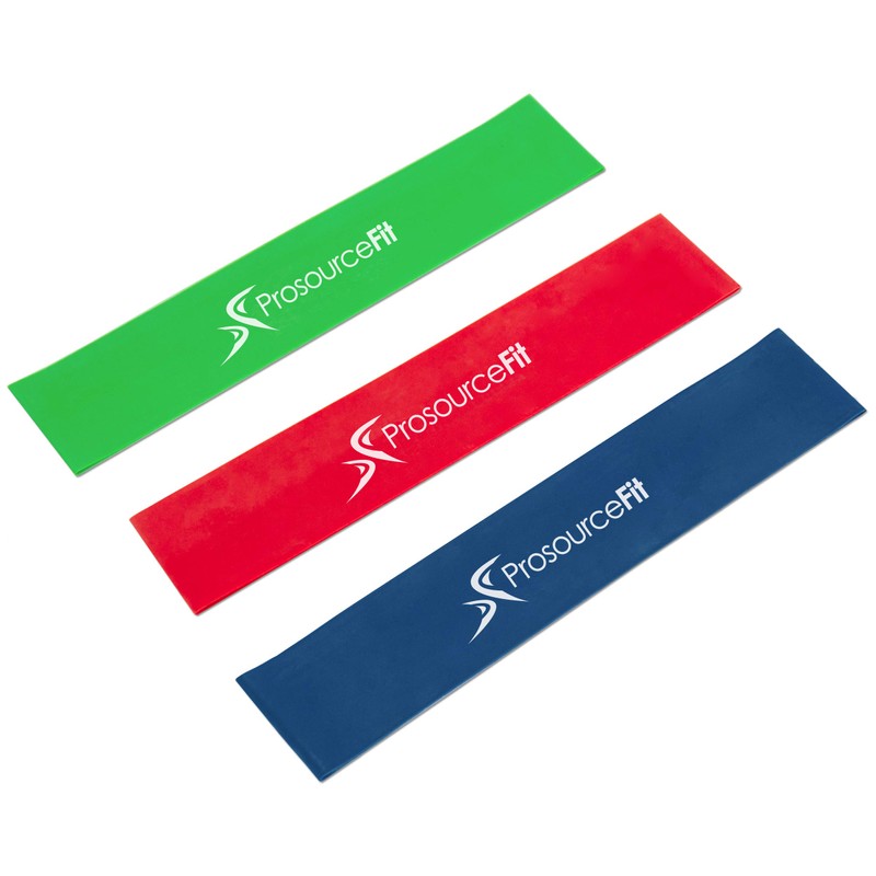 ProsourceFit Loop Resistance Bands Set of 3, 2-Inch Wide for