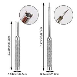 2 Set Air Brush Tools, Needle Packing Nut or Valve Screw Replacement Repair Tool Airbrush Maintenance Tools, Airbrush Accessories for Double Action Air Brush Spray Gun Replace