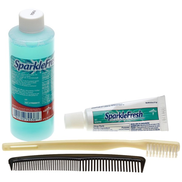 Medline DYKD100COLP1A Standard Personal Care Kit (Pack of 40)