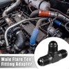 X AUTOHAUX Car AN6 Plug T Piece T Pipe Fuel