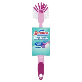 Spontex Style Dishbrush, pink, Pack of 1