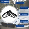 DEKEWEI F10 Grille,Front Kidney Grille Grill Compatible With 2010-2017 5