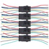 5Pcs Way Car Electrical Connector Waterproof Antiflaming Resilient Antioxidant Automotive