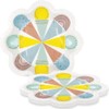 Unique 16764 Shaped Paper Plates-21 cm-Pastel Ice Cream Summer Party-8