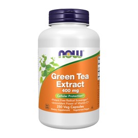 NOW Green Tea Extract 400 mg, 250 Count