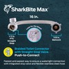 SharkBite Max 16 Inch Stainless Steel Braided Toilet Connector with