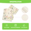 Artoid Mode Floral Leaves Spring Table Runner, Seasonal Flowers Summer