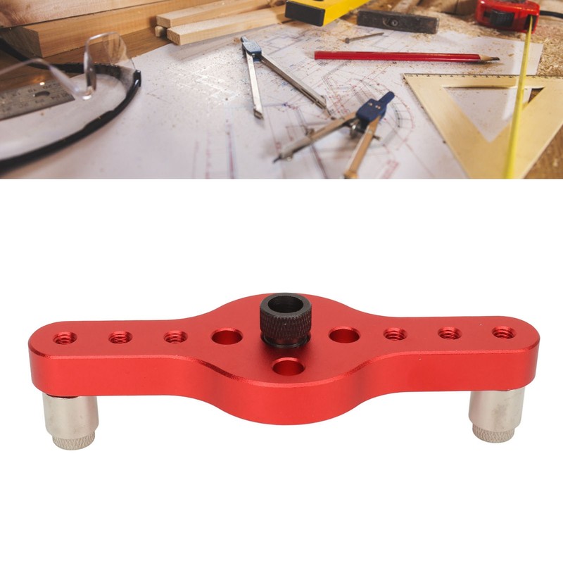 Vertical Pocket Hole Jig Aluminum Alloy Accurate Dowelling Self Centering