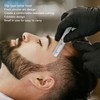 Foldable Beard Clipper Handle Reusable Stainless Steel Safety Manual Straight