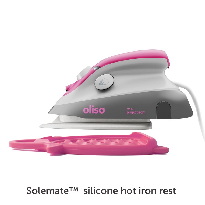 oliso M3Pro Project Steam Iron with Solemate – 1000W Ceramic