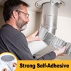 Double Bubble Reflective Foil Insulation Tape, Self-Adhesive Ac Pipe Insulation