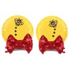 CLGIFT Minnie Ear Baby Headband, Toddler Headband with Yellow Bear
