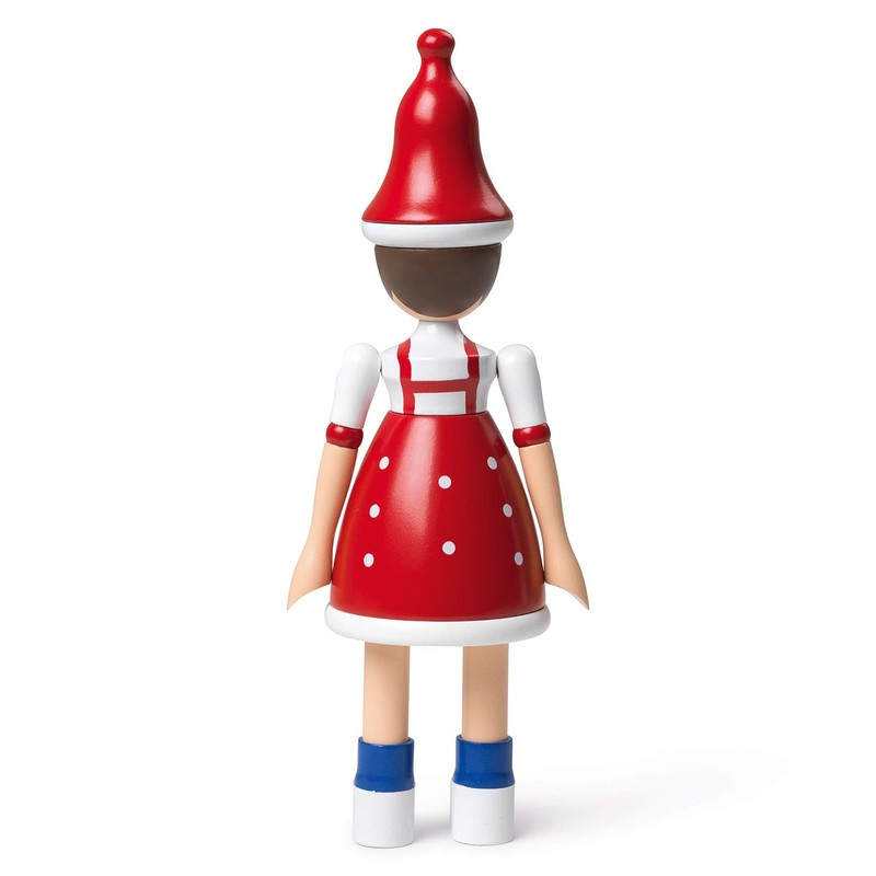 Kay Bojesen Christmas Girl Lise Figures 17.5 cm Wooden Figures,