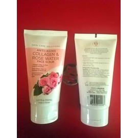 PRECISION BEAUTY 2 PACK ANTI AGING COLLAGEN & ROSE WATER FACE SCRUB FL GENTLE EXFOLIATES 5.07oz