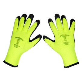 Sealey TSP126/6 Thermal Gloves Pack of 6 Pairs Super Grip Thermal Gloves