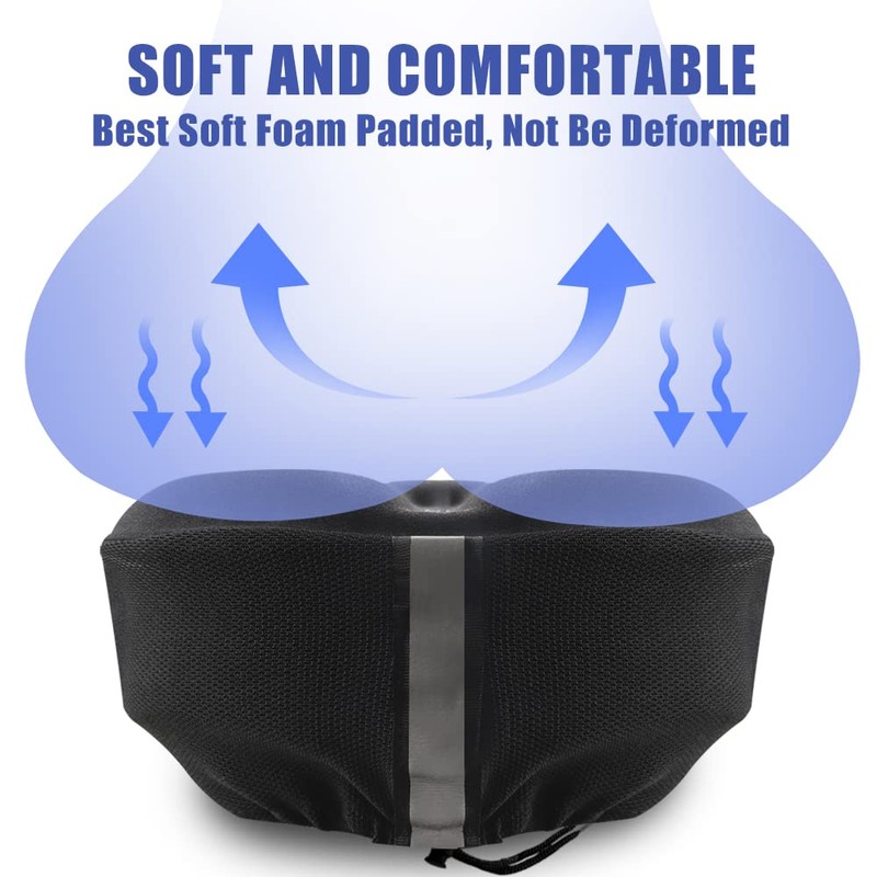 Bicycle Saddle Cover, 28 x 25 cm, Gel Padded Bicycle