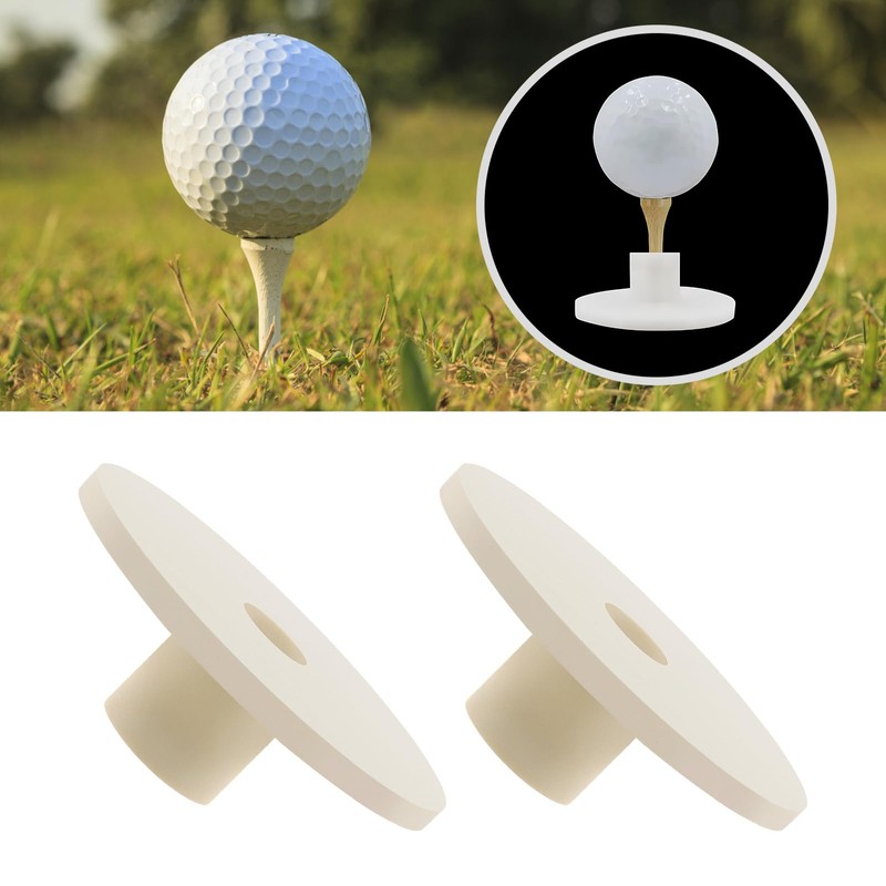 Create idea 5pcs Golf Rubber Pad Holders Golf Ball Rubber