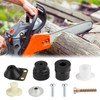 9-Piece Vibration Damper Set for Chainsaw, Rubber Buffer for MS240,