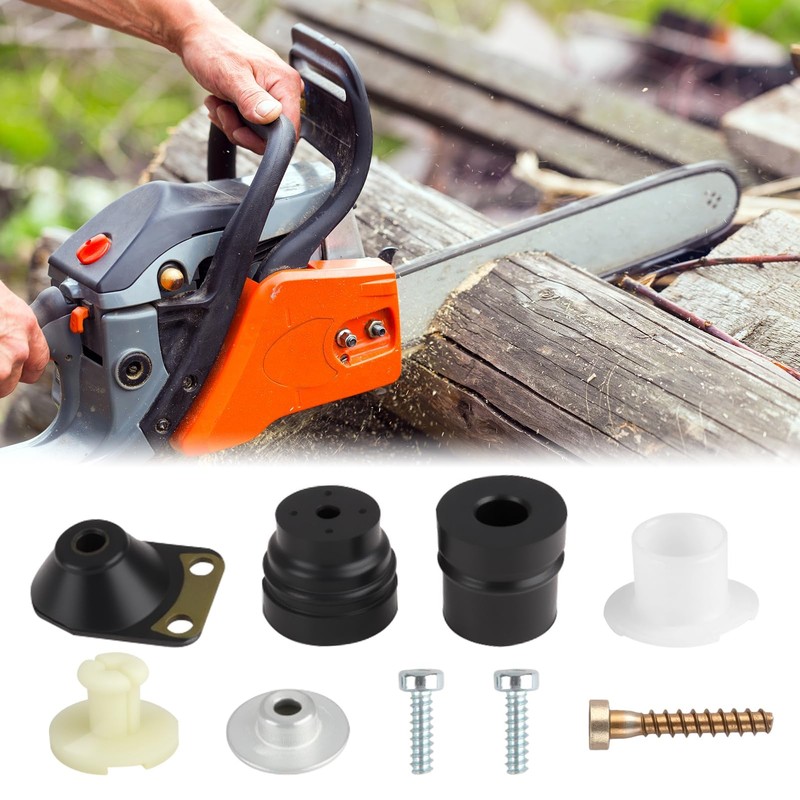 9-Piece Vibration Damper Set for Chainsaw, Rubber Buffer for MS240,