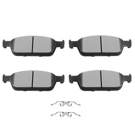 SCITOO Disc Brake Pads Kits D1645-8873 Semi Metallic Front Brake Pads Set Fit For Ford For Escape 2013-2017,For Ford For Transit Connect 2014-2020