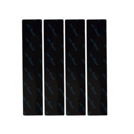 16PCS Reusable Rug Grippers, Rectangle Waterproof Powerful Rug Pad Stick On Carpet Rug for Wooden, Hard Floors, Area Rugs, Black