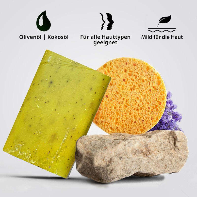Dungl Schmied Soap Lemon Mint Handmade | Citorn Soap Bar