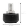 Kisangel 1 x adjustable rubber toe stopper for roller skates,