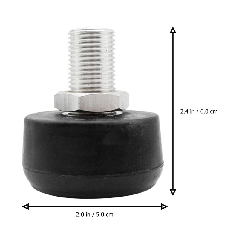 Kisangel 1 x adjustable rubber toe stopper for roller skates,